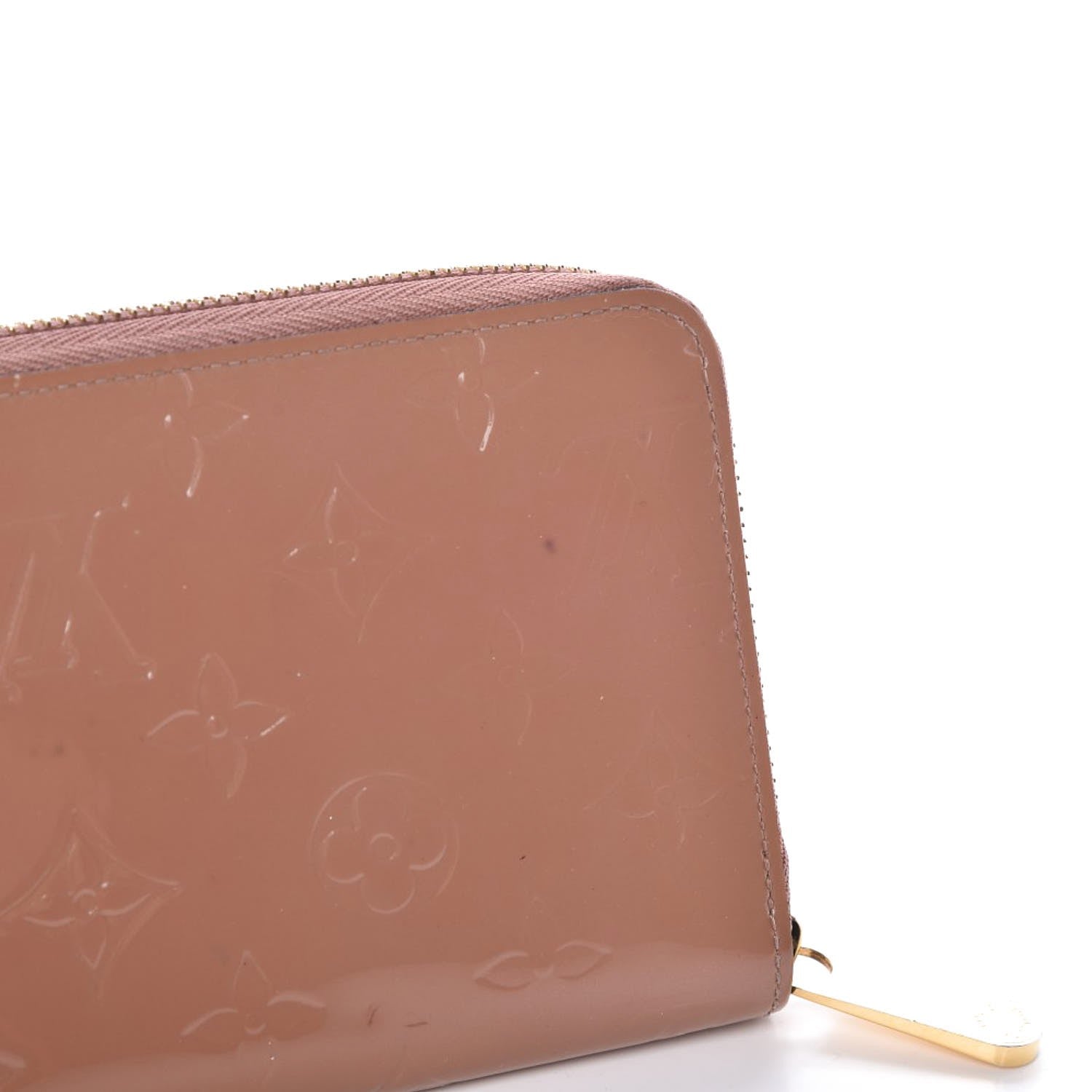 Louis Vuitton Vernis Zippy Wallet Rose Velours 9 of 18
