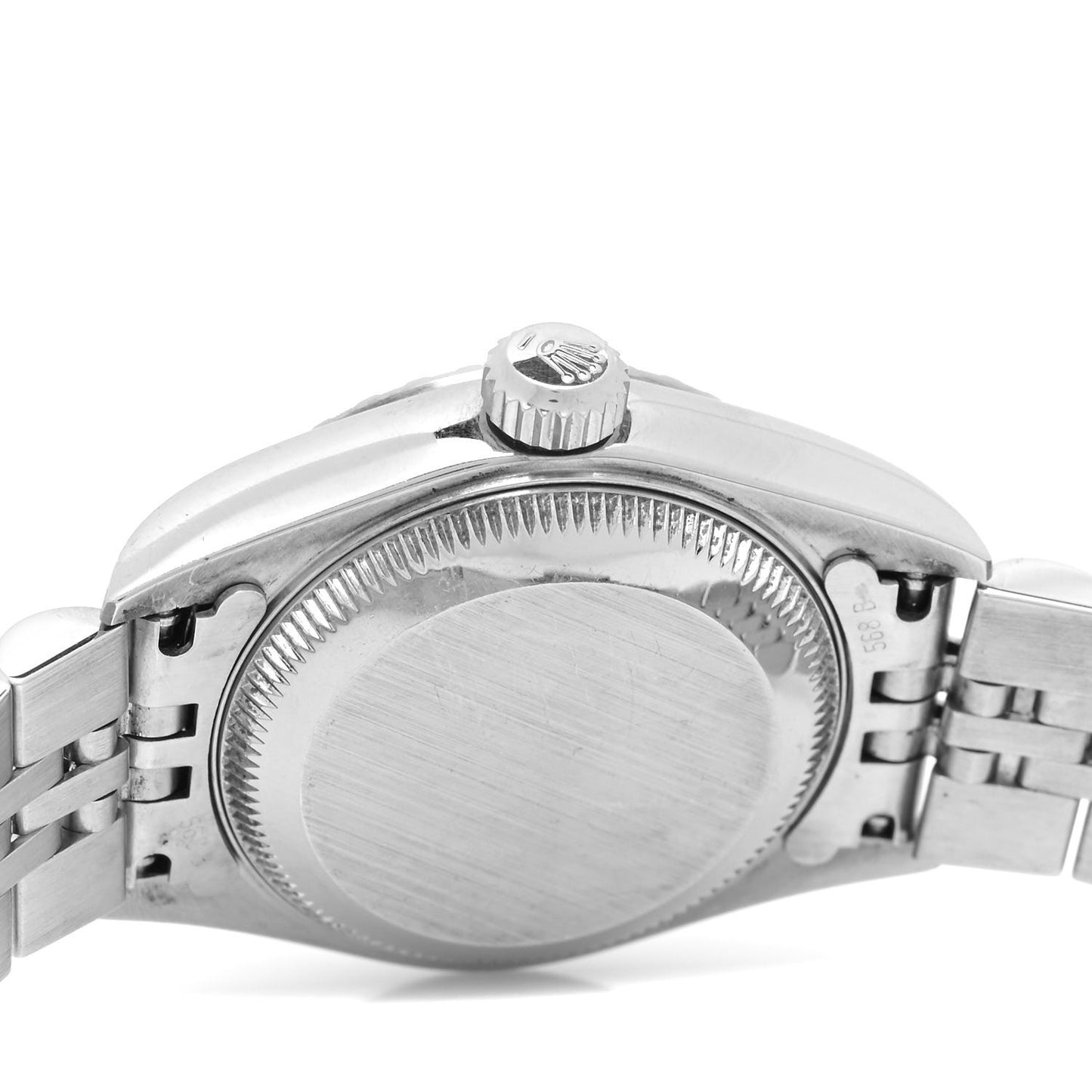 Stainless Steel 26mm Oyster Perpetual Date Watch White 79240