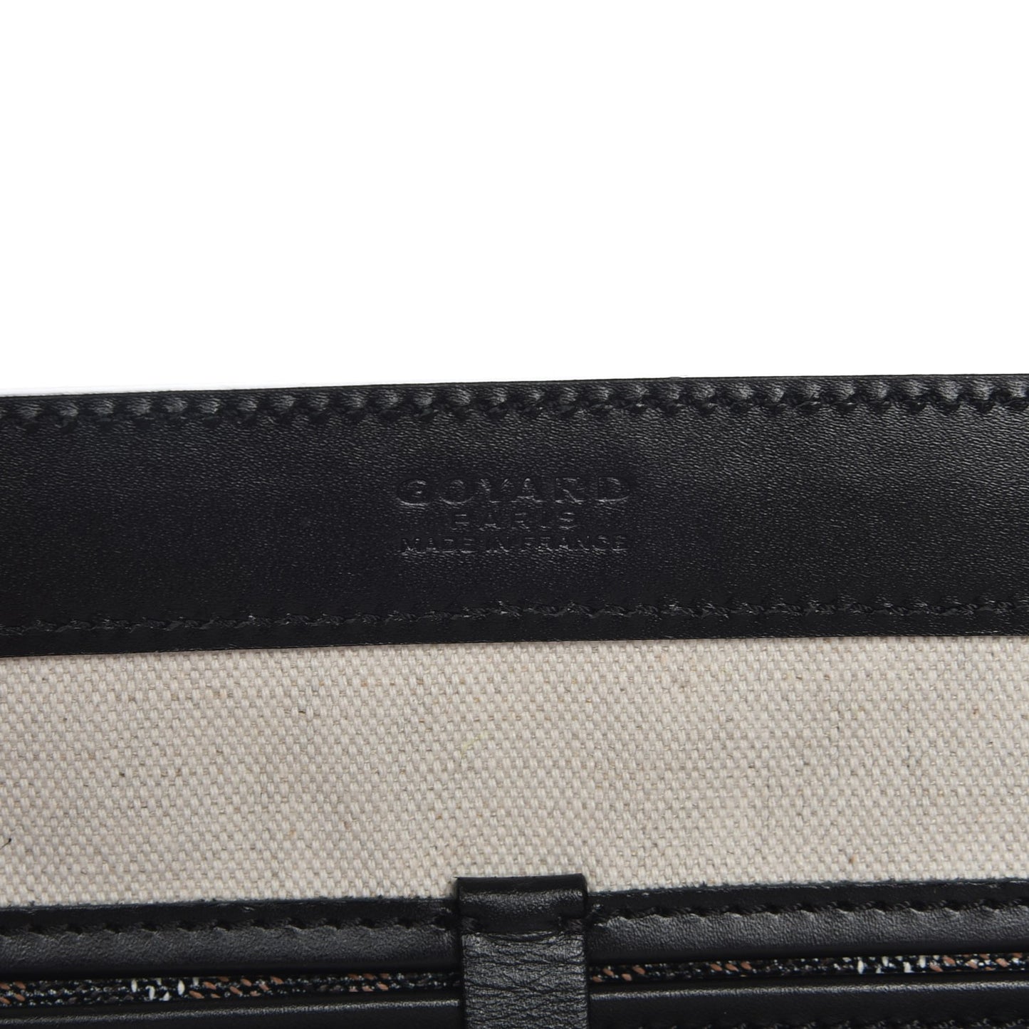 Goyardine Bellechasse PM Black