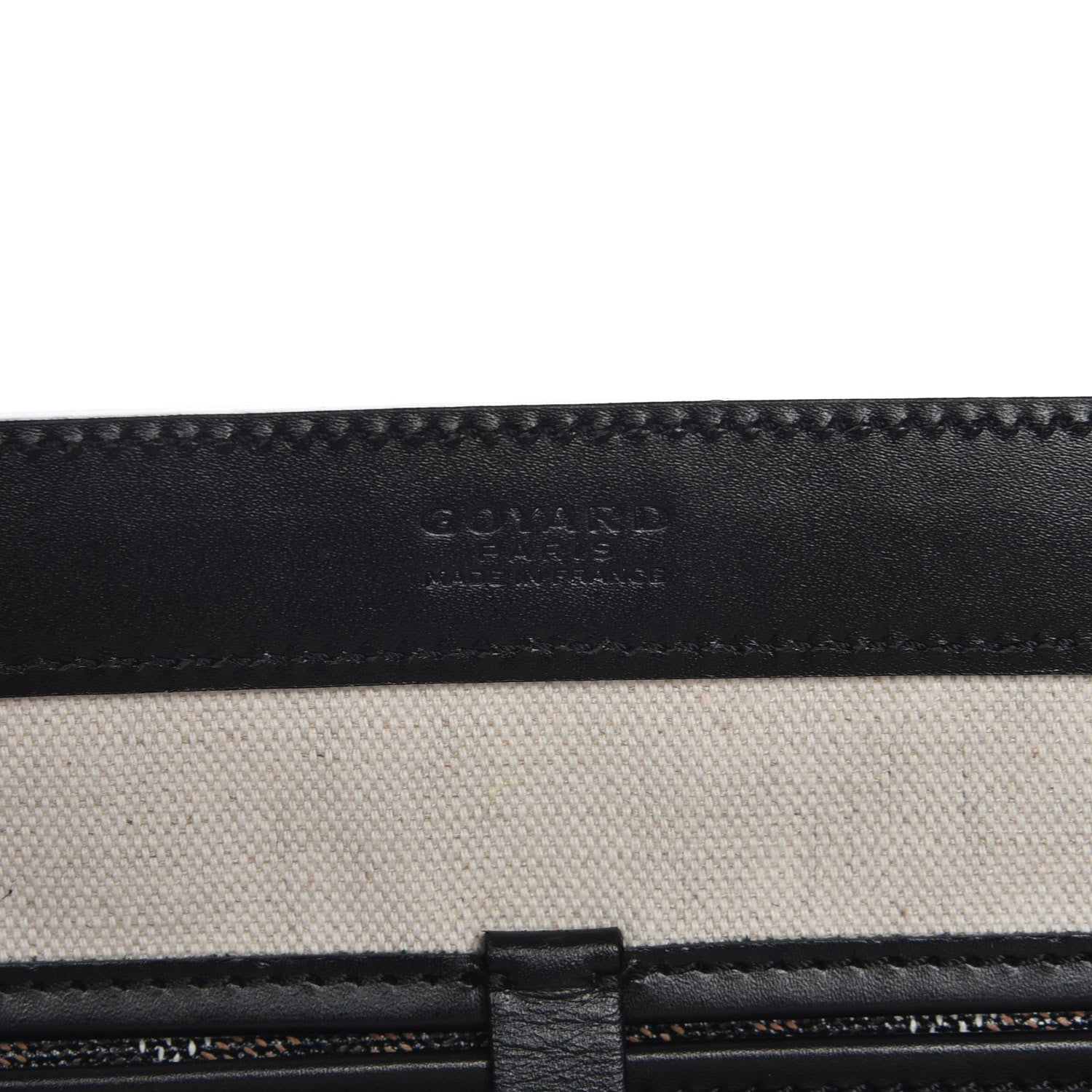 Goyard Goyardine Bellechasse PM Black 7 of 8