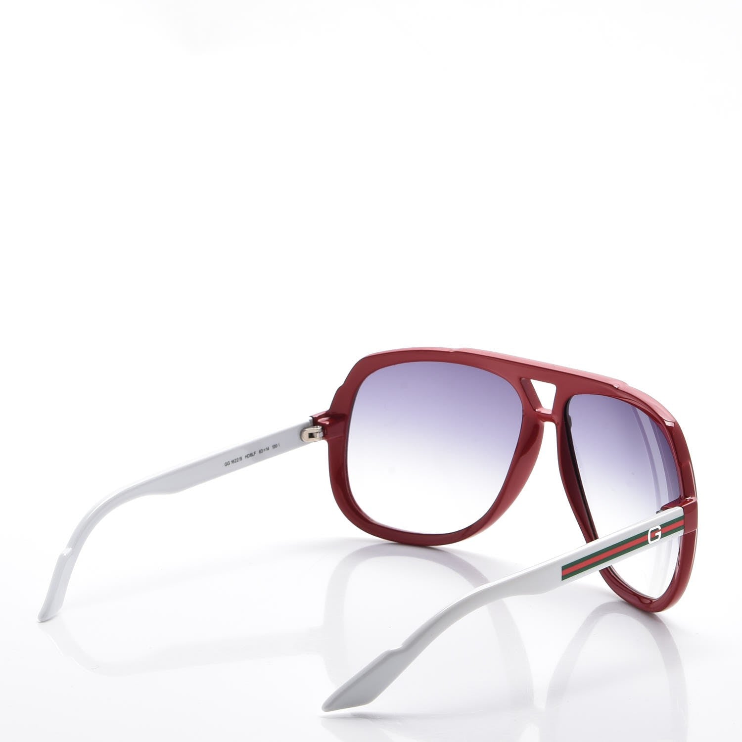 Gucci Aviator Sunglasses GG 1622/S Red 229943 – FASHIONPHILE