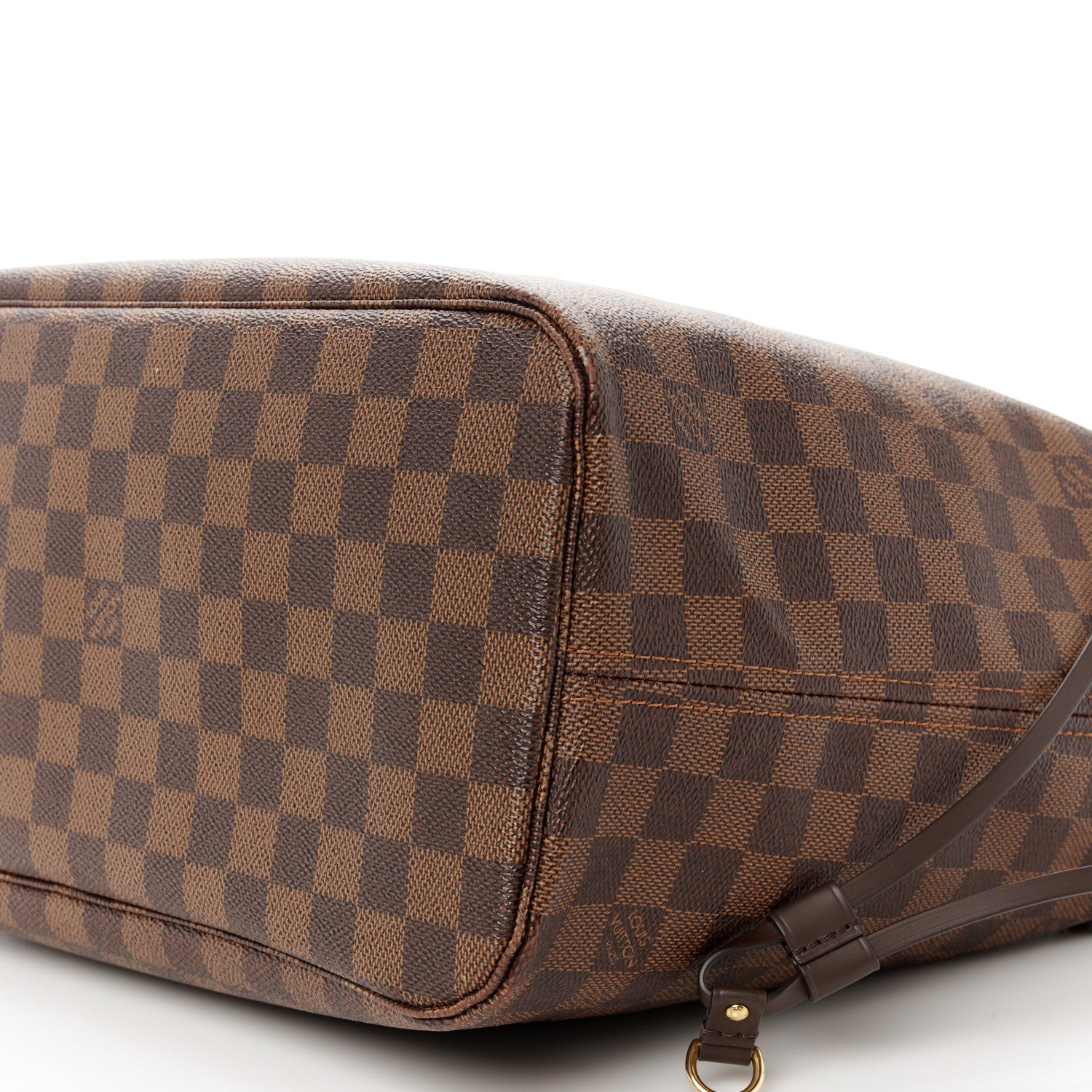 Louis Vuitton Damier Ebene Neo Neverfull MM Rose Ballerine 16 of 16