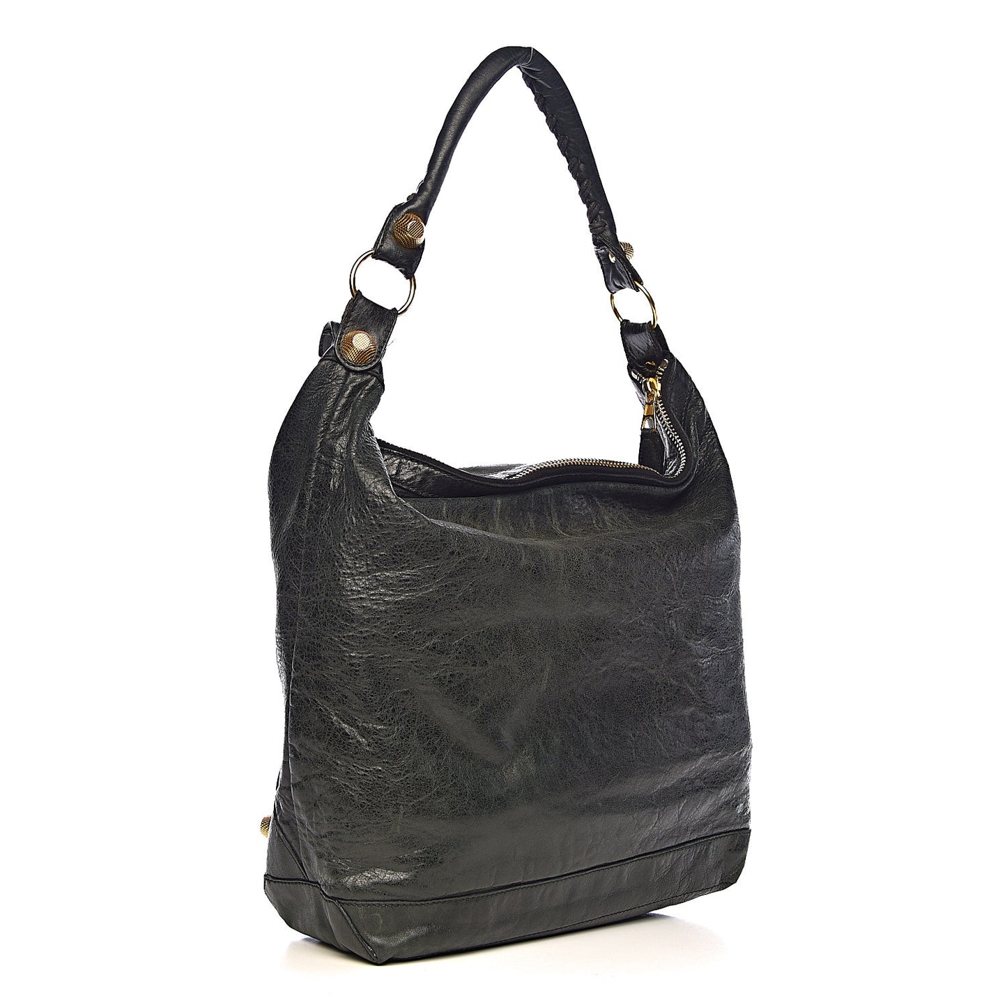 Chevre Giant 21 Gold Hardware Day Hobo Black