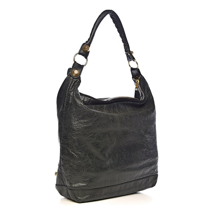 Balenciaga Chevre Giant 21 Gold Hardware Day Hobo Black 3 of 12