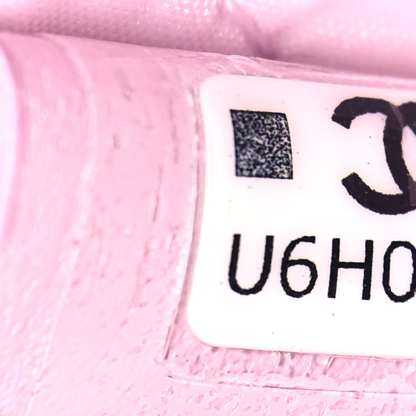 Caviar Quilted Large Vanity Pouch Light Purple