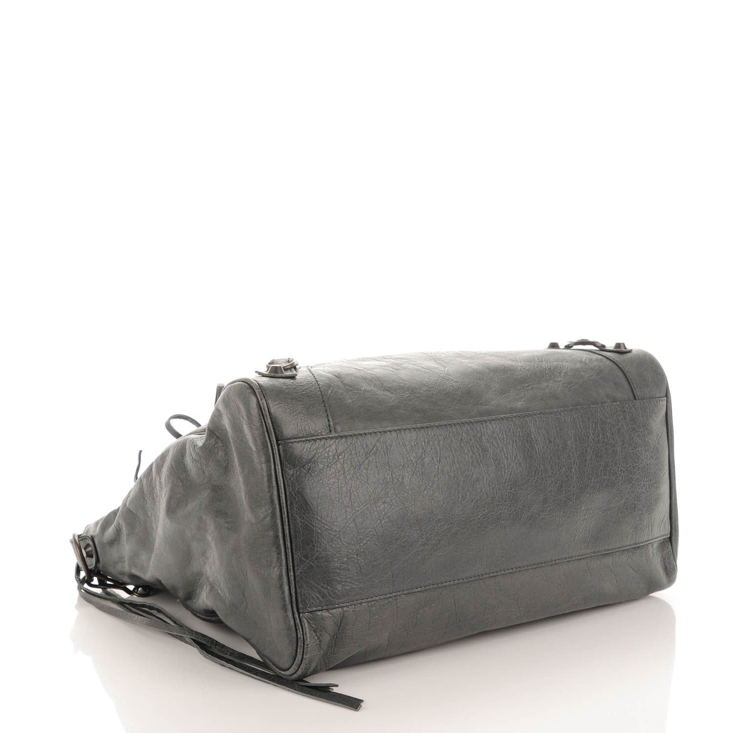 Balenciaga Agneau Classic Hardware Velo Gris Tarmac 4 of 7