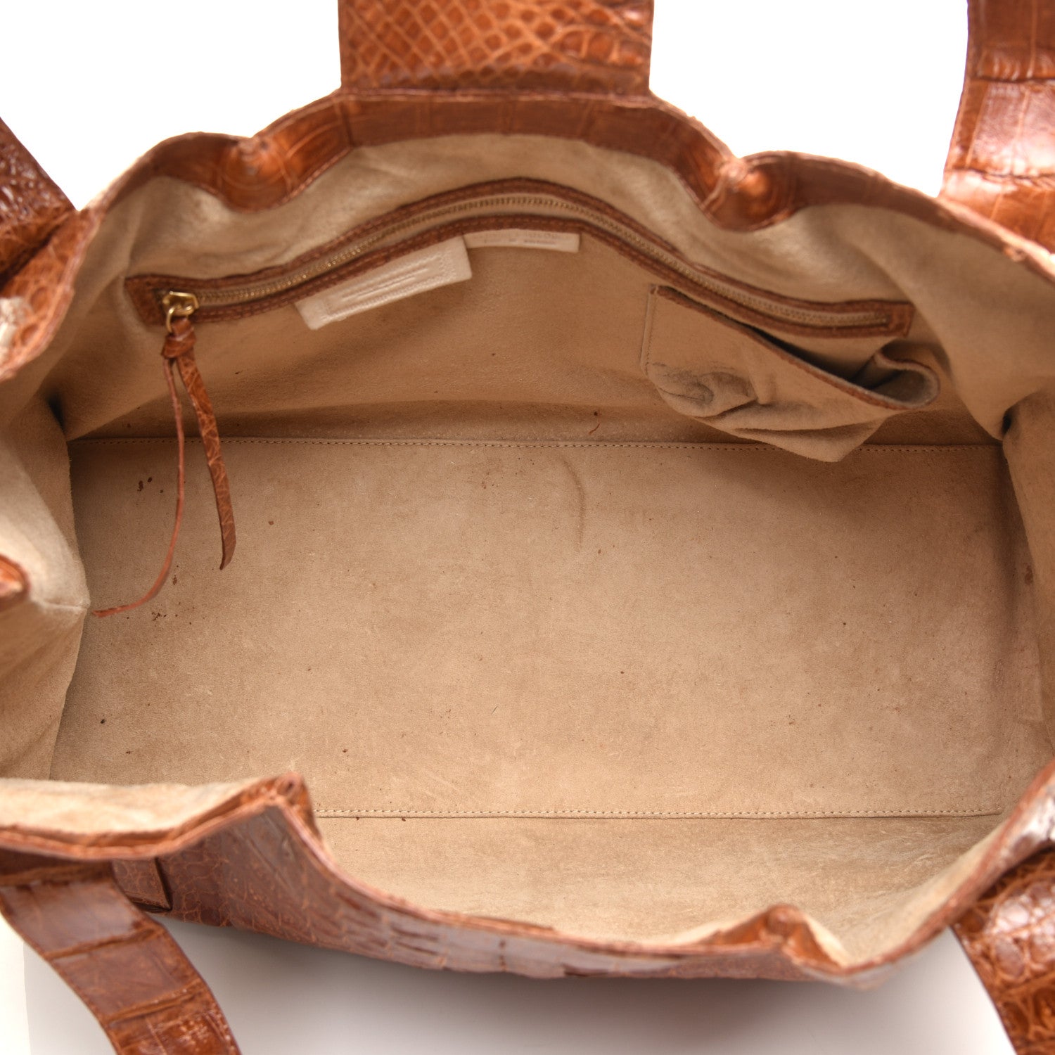 Nancy Gonzalez Crocodile Tote Brown 5 of 8