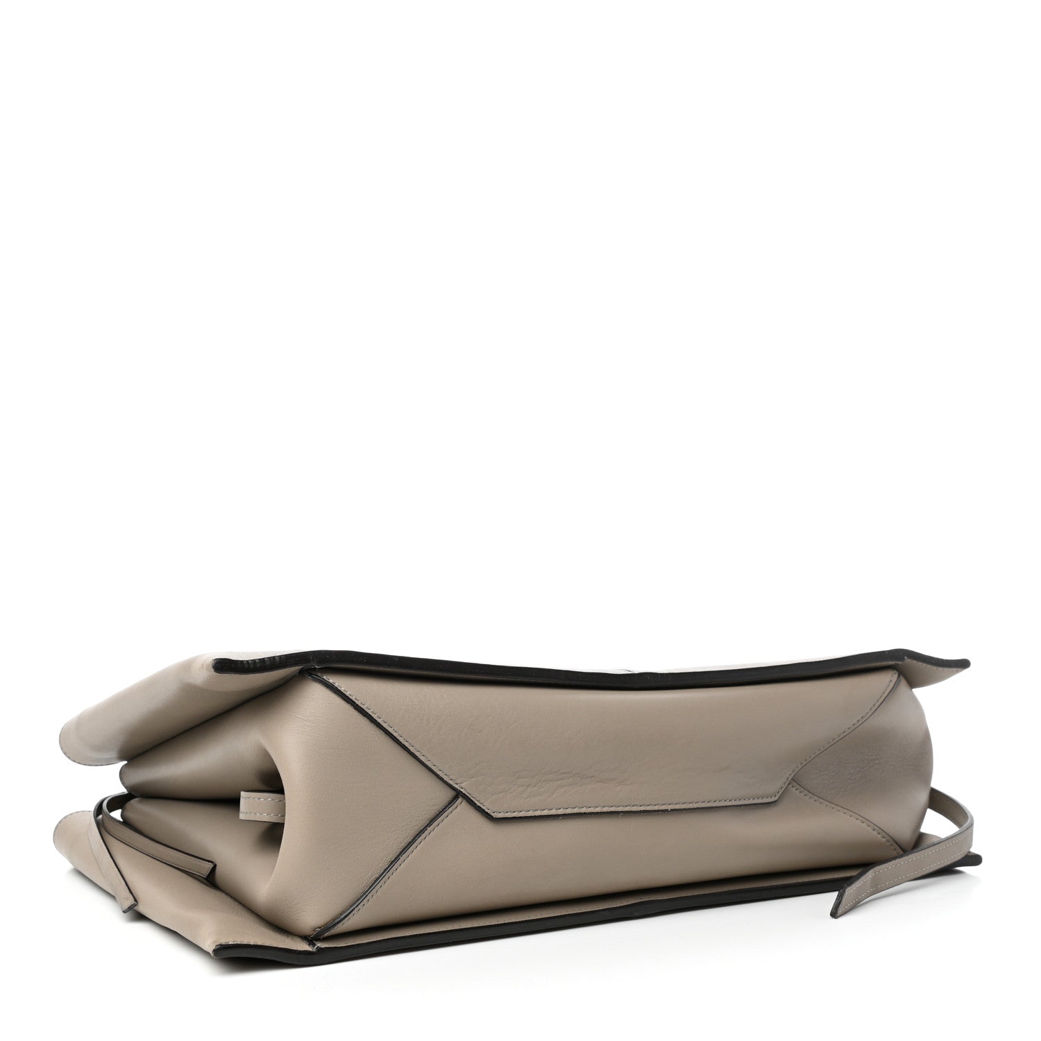 Celine Smooth Calfskin Medium Tri-Fold Bag Souris 4 of 9