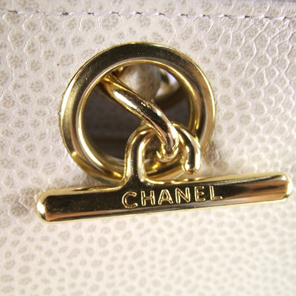 Chanel Caviar Shopper Tote Light Beige 7 of 11