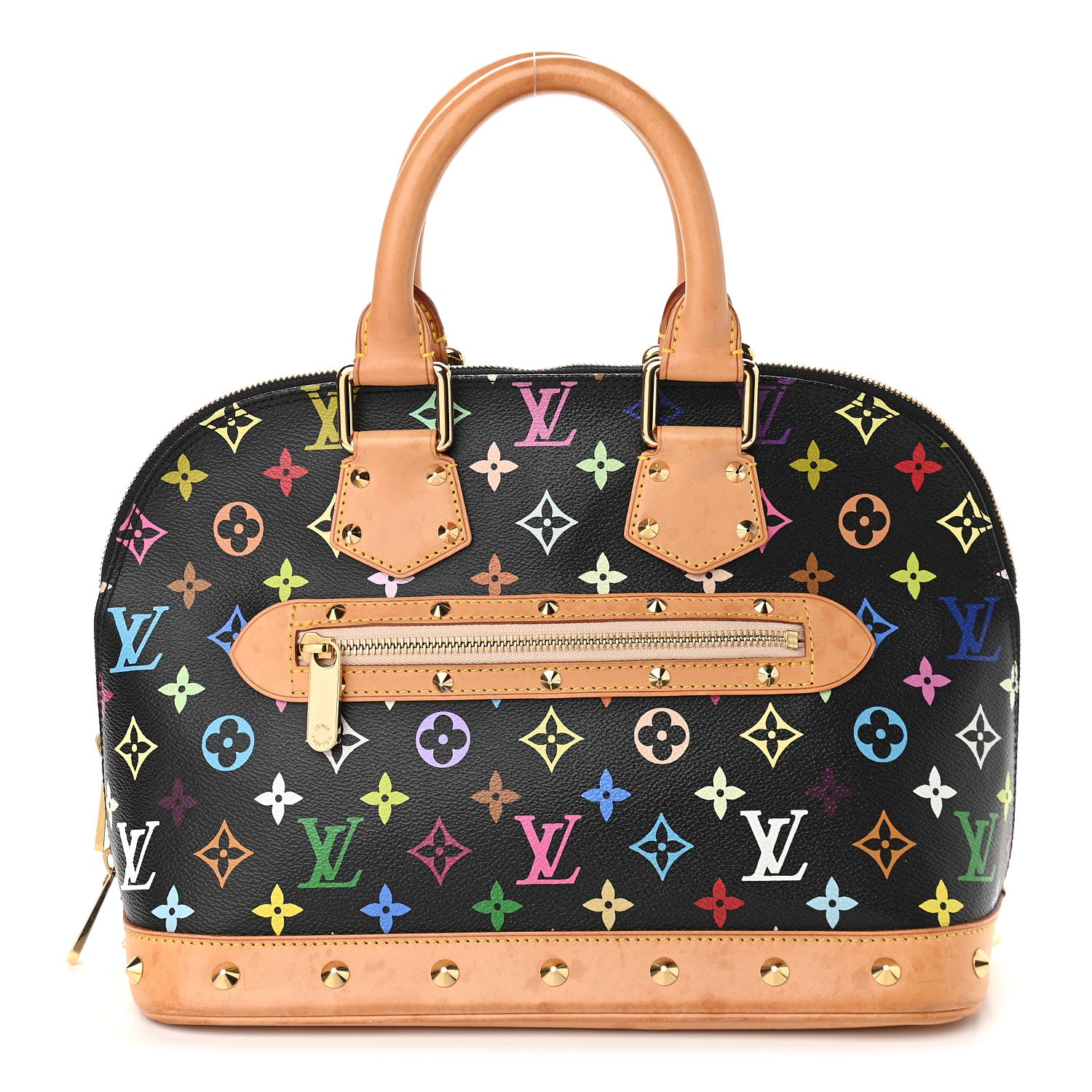 Louis Vuitton Monogram Multicolor Alma Black 1 of 9