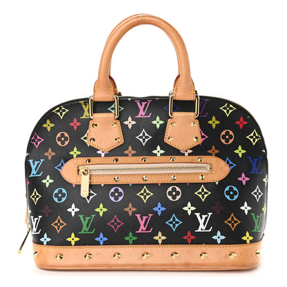 Louis Vuitton Monogram Multicolor Alma Black 1 of 9