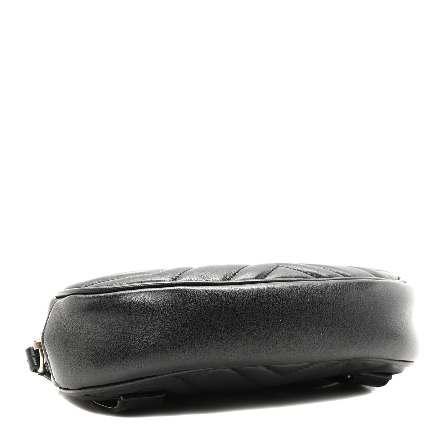 Calfskin Matelasse GG Marmont Belt Bag 75 30 Black