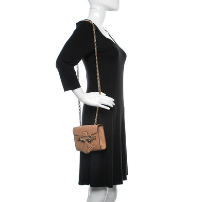 Gucci Guccissima Mini Emily Chain Shoulder Bag Camelia 2 of 11