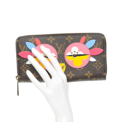 Louis Vuitton Monogram Lovely Birds Zippy Wallet 2 of 7