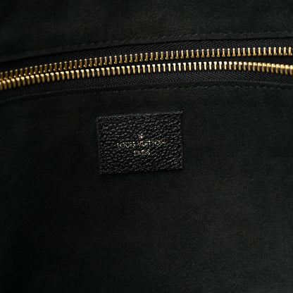 Louis Vuitton Empreinte Monogram Giant Neverfull MM Black Beige 6 of 13