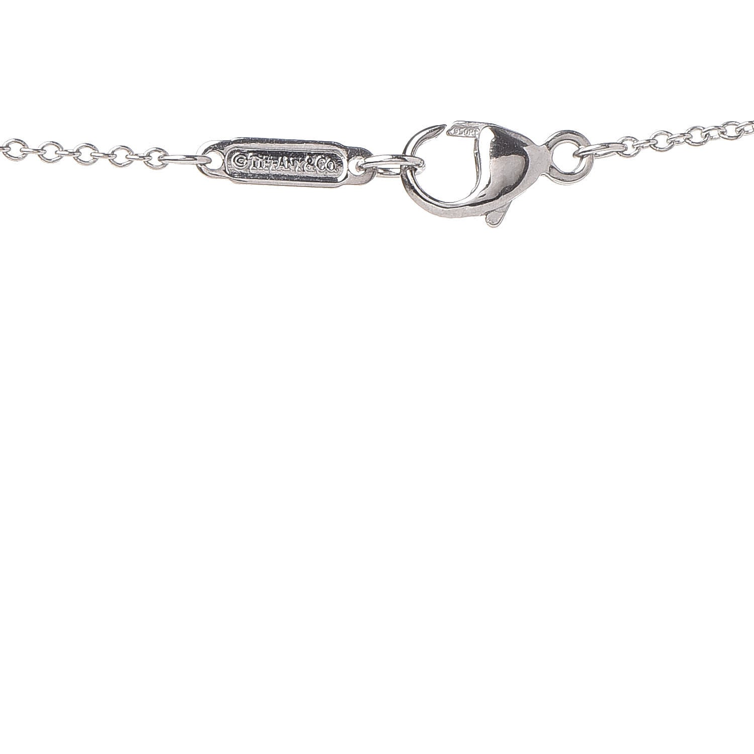 Tiffany Platinum Diamond Star Pendant Necklace 5 of 6