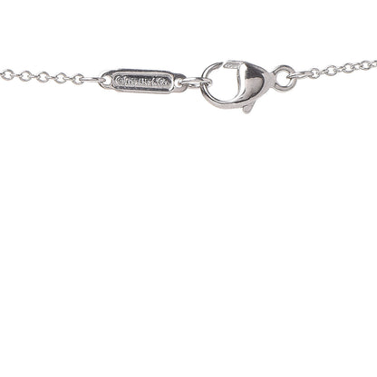 Tiffany Platinum Diamond Star Pendant Necklace 5 of 6