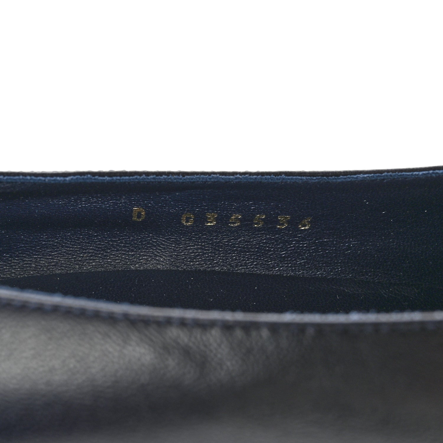 Chanel Lambskin Grosgrain Cap Toe CC Pearl Pumps 41 Navy Black 8 of 11