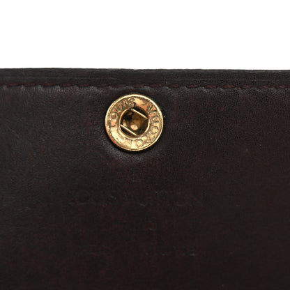 Louis Vuitton Vernis Elise Wallet Amarante 6 of 12