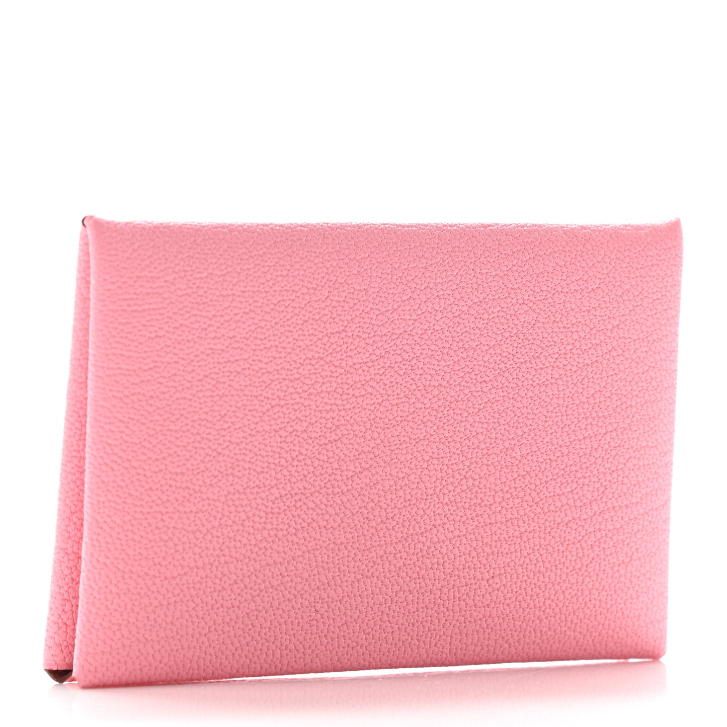 Chevre Verso Calvi Card Case Rose Confetti Brique