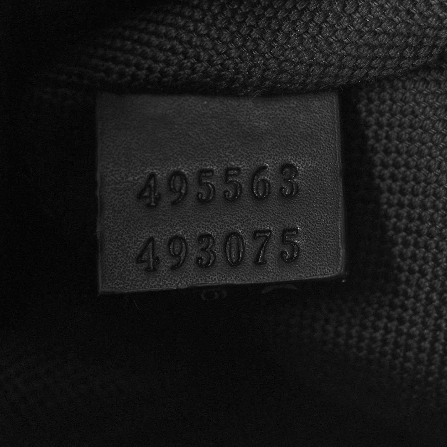 Soft GG Supreme Monogram Calfskin Web Double Buckle Backpack Black