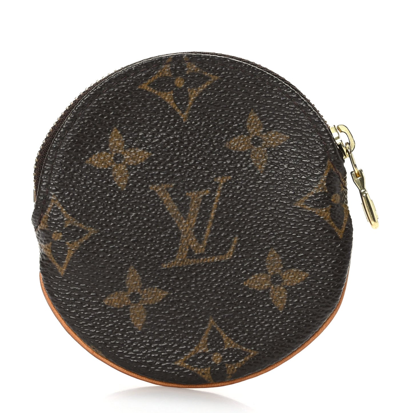 Monogram Round Coin Purse