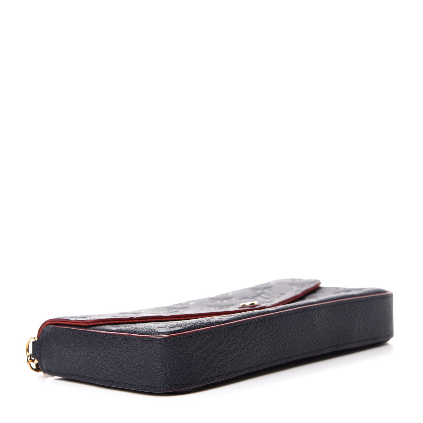 Empreinte Pochette Felicie Chain Wallet Marine Rouge