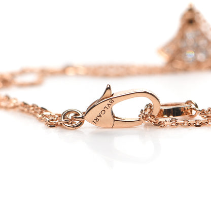 Bulgari 18K Rose Gold Diamond Divas' Dream Bracelet 8 of 12
