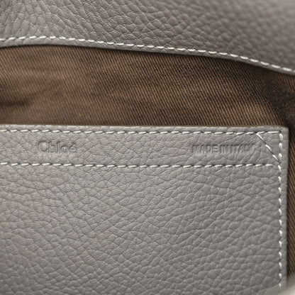 Chloe Calfskin Medium Marcie Round Crossbody Bag Cashmere Grey 6 of 10