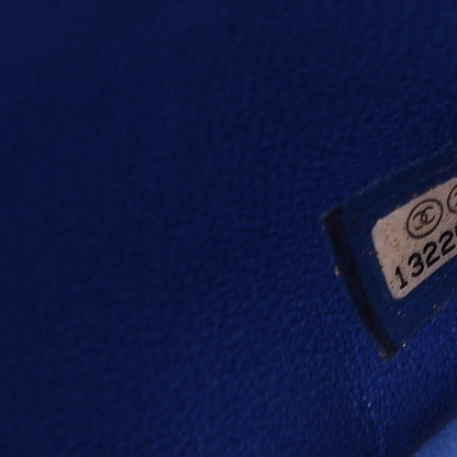 Chanel Caviar Quilted Jumbo Single Flap Blue 7 of 10