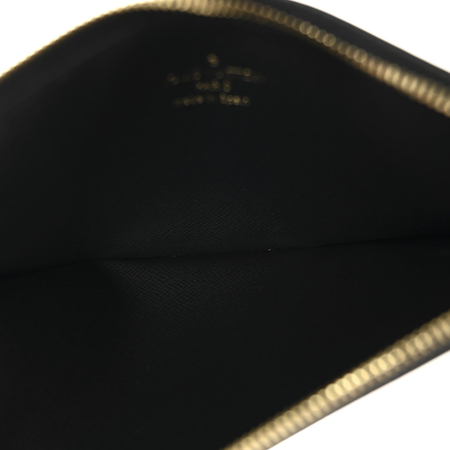 Monogram Slim Purse Black