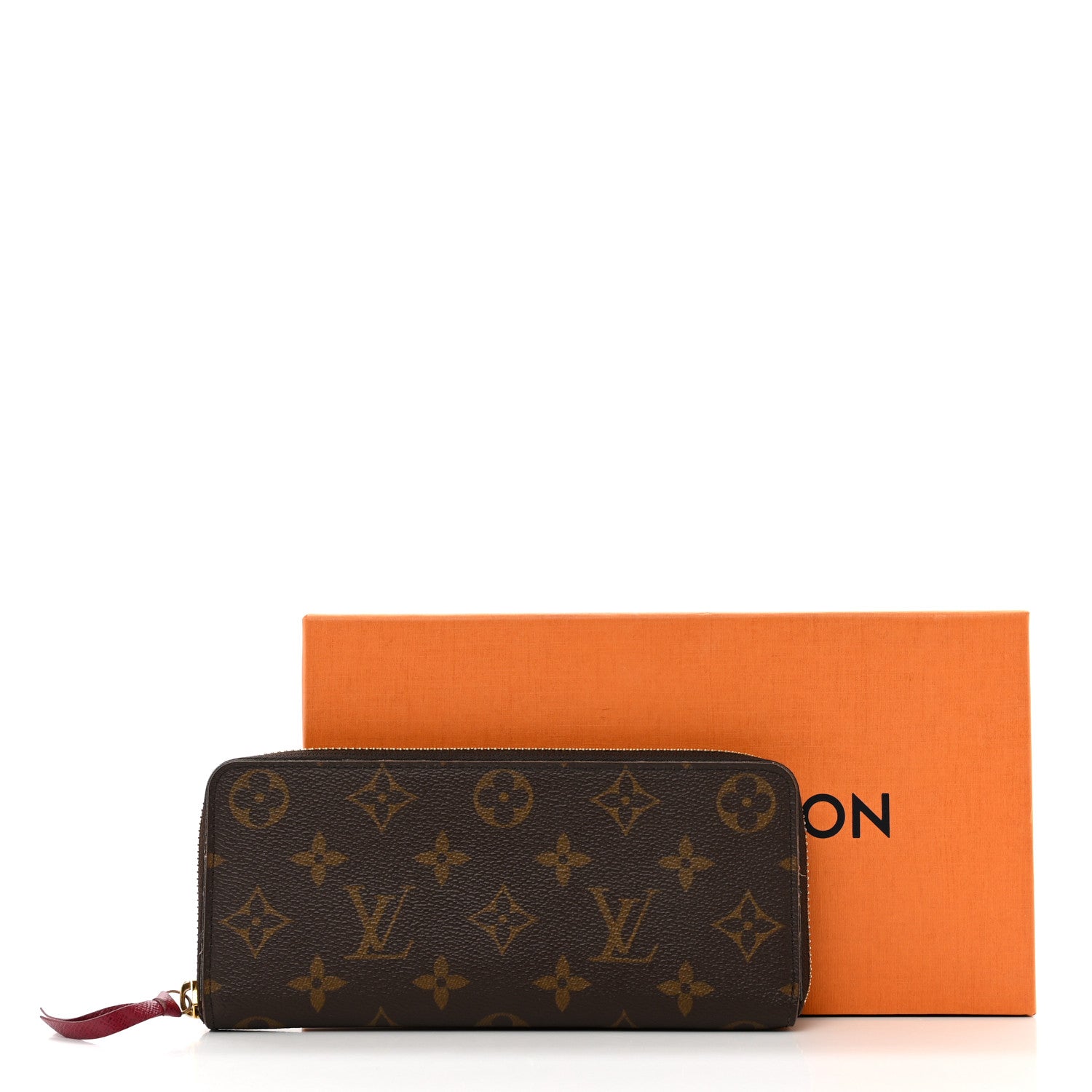 Louis Vuitton Monogram Clemence Wallet Fuchsia 8 of 8