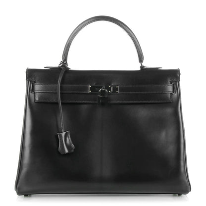 Hermes Box Kelly Retourne 35 So Black 1 of 22