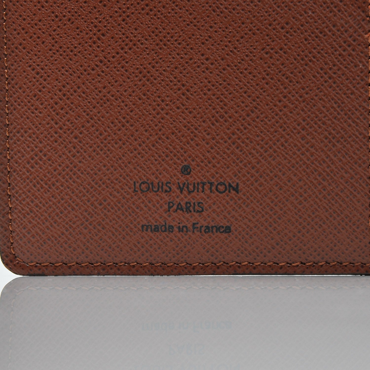 Louis Vuitton Monogram Porte Valeurs Checkbook Wallet 6 of 6