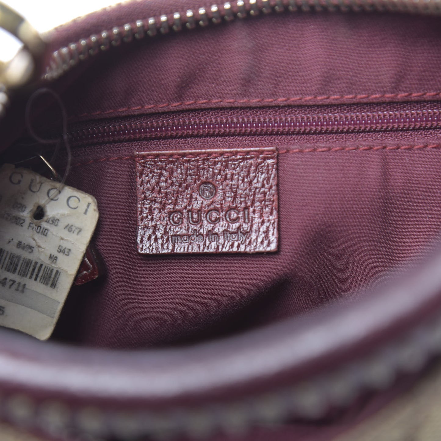 Monogram Classic Ring Hobo Burgundy