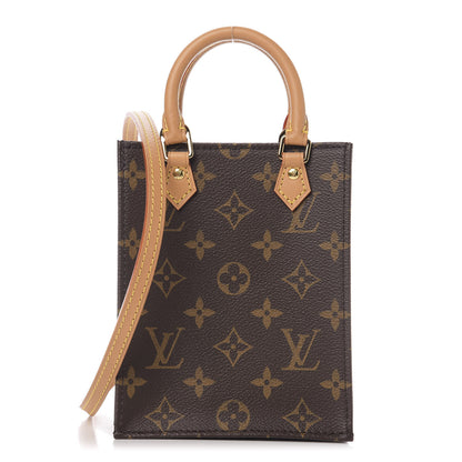 Louis Vuitton Monogram Petit Sac Plat 1 of 9