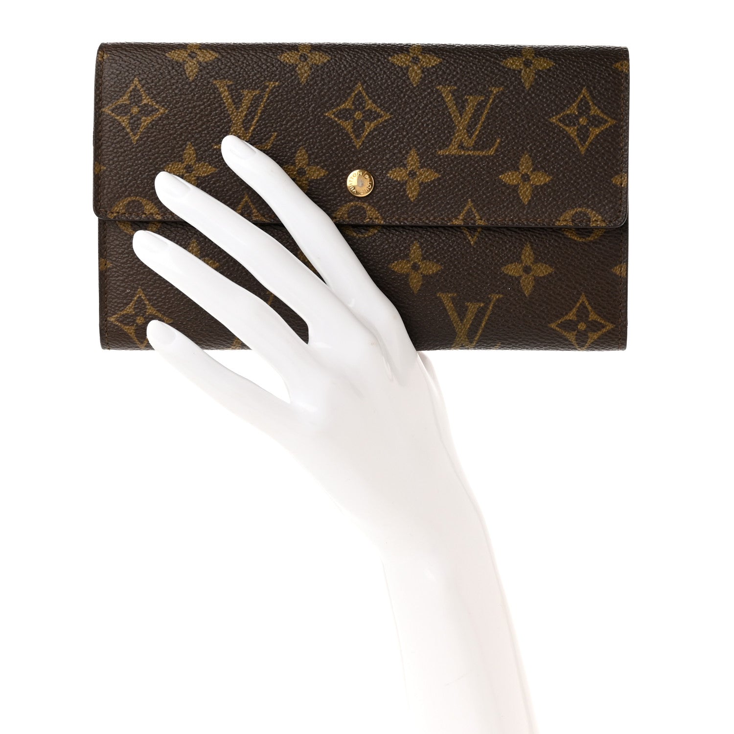Louis Vuitton Monogram Porte Tresor International Wallet 2 of 10
