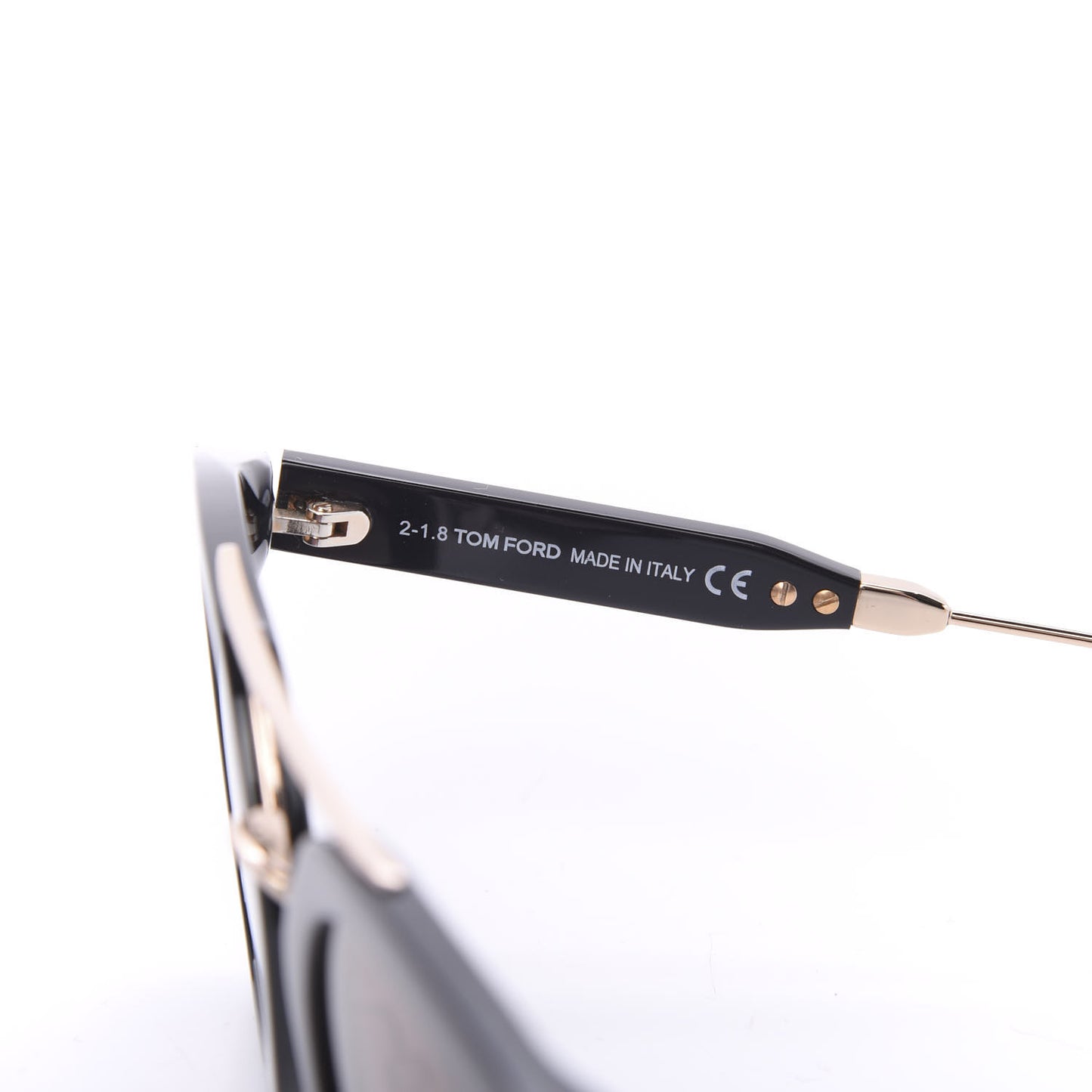 Alex Squared Sunglasses TF541 Shiny Black Gradient Brown