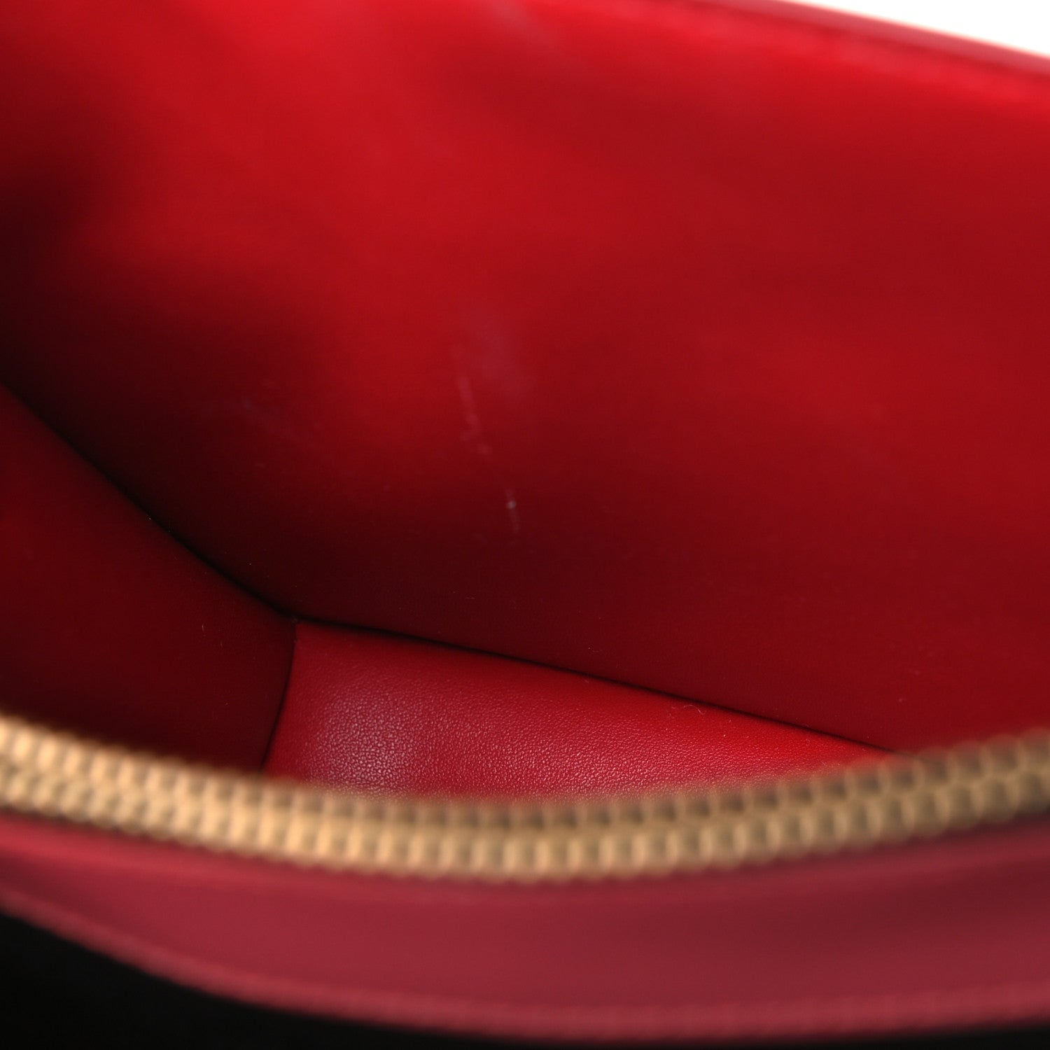 Marc Jacobs Shiny Calfskin Uptown Shoulder Bag Santa Fe Red 6 of 11