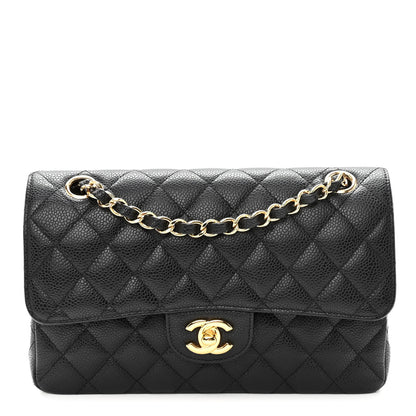 Chanel Caviar Quilted Small Double Flap Black 1 of 10