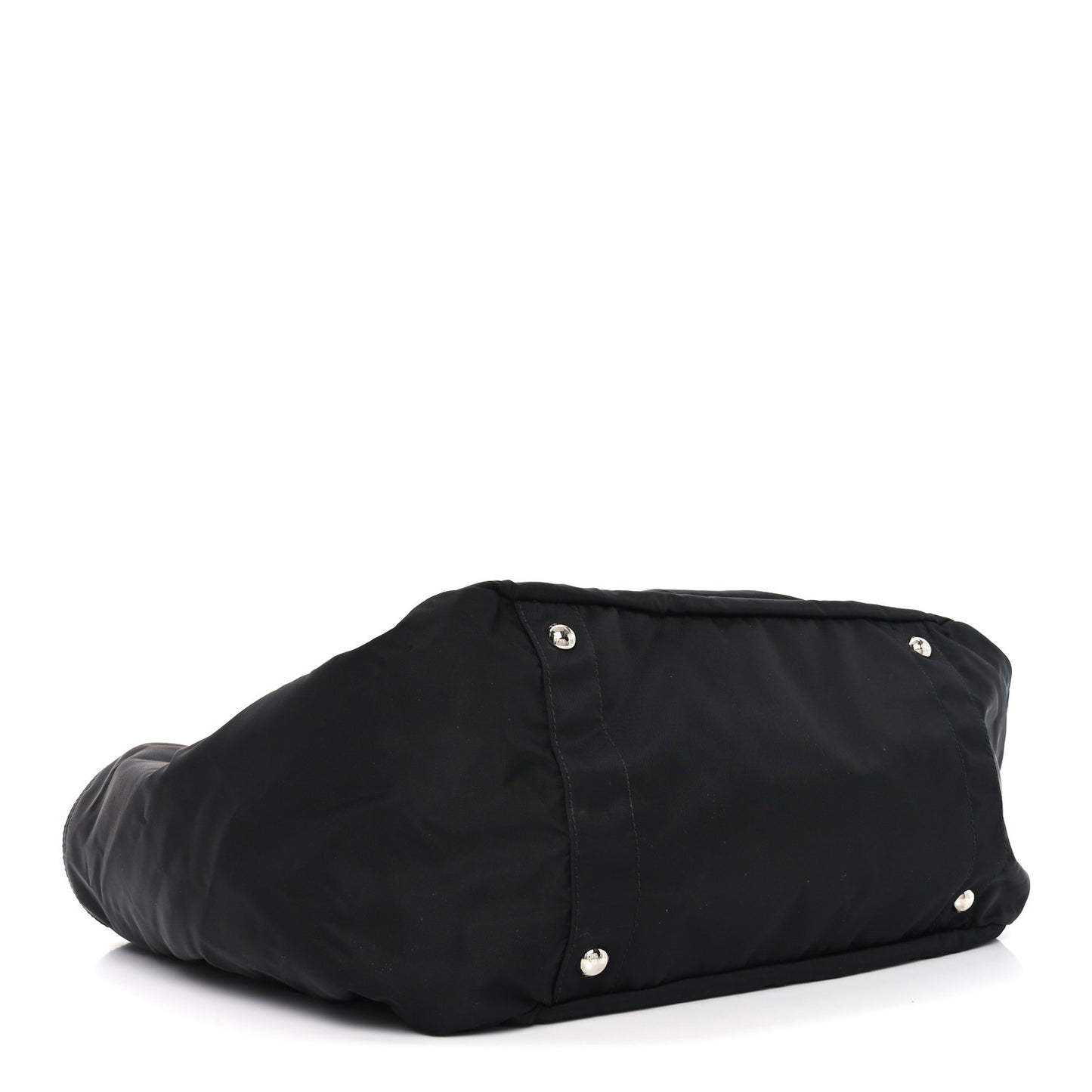 Tessuto Nylon Vela Diaper Bag Black