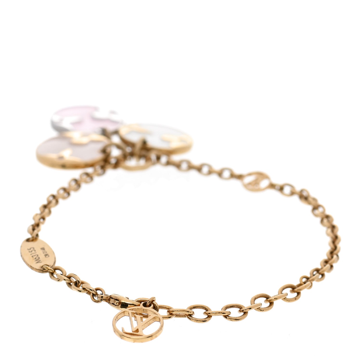 Louis Vuitton Monogram Miss LV Bracelet Gold 3 of 5