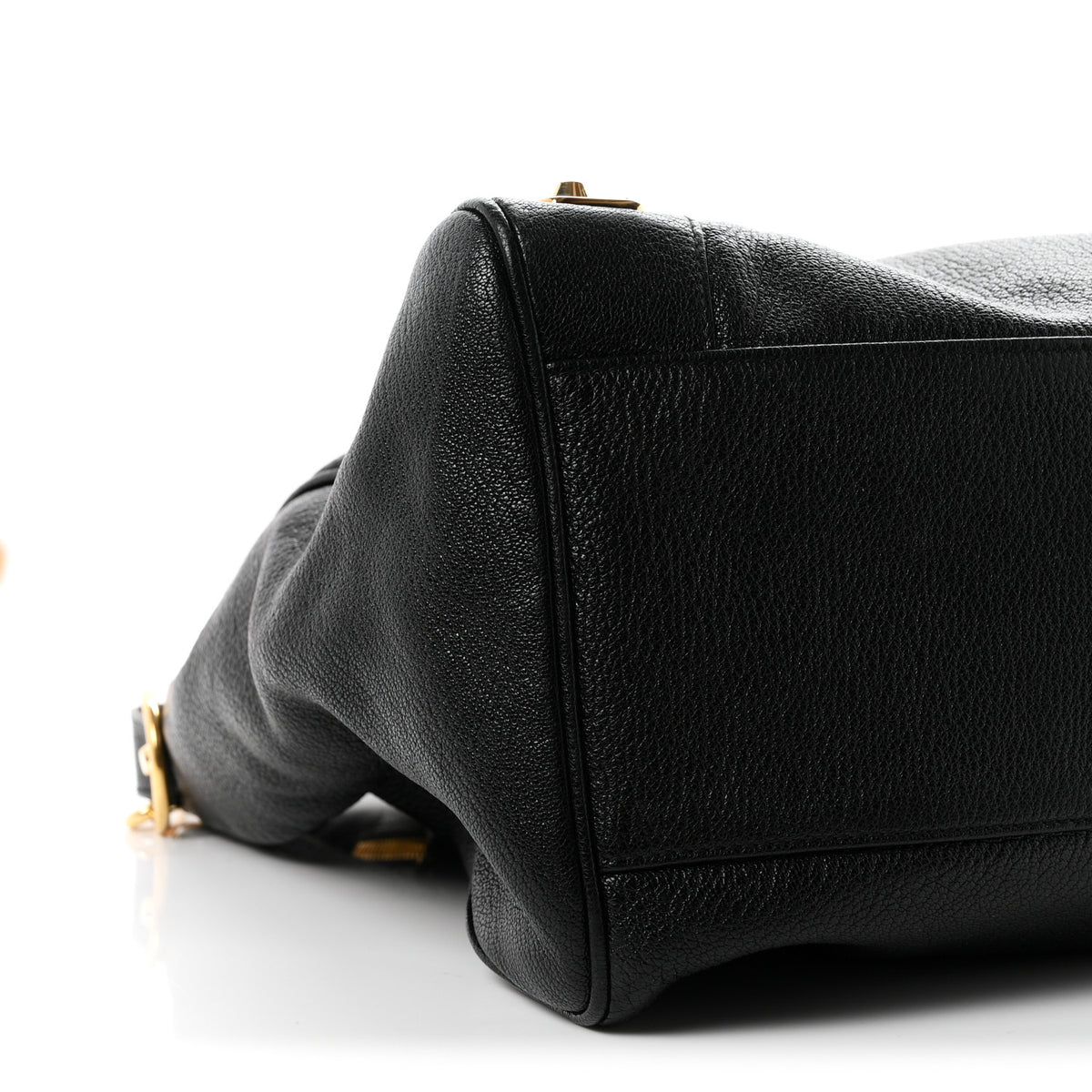 Balenciaga Chevre Gold Metallic Edge Hardware Velo Black 10 of 11