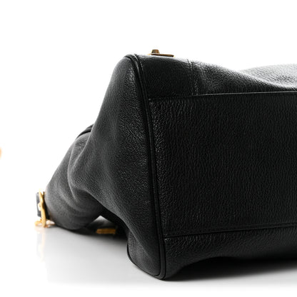 Balenciaga Chevre Gold Metallic Edge Hardware Velo Black 10 of 11
