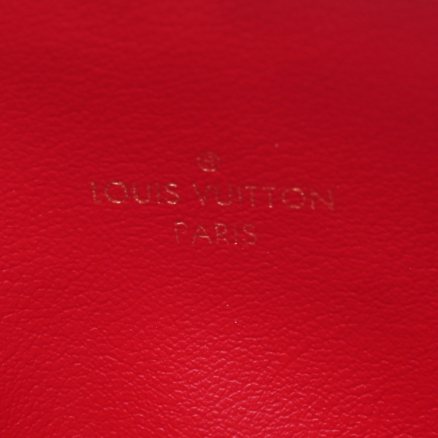Empreinte Felicie Chain Wallet Zippered Insert Cherry