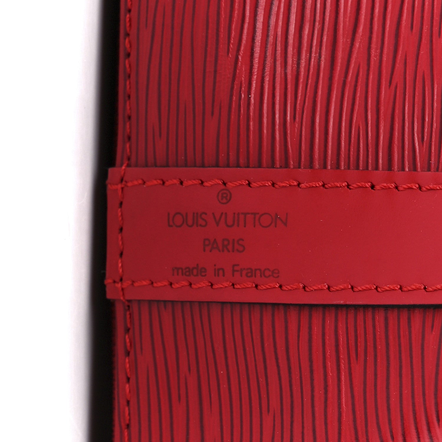 Louis Vuitton Epi Petit Noe Castillan Red 7 of 11