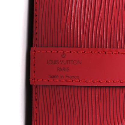 Louis Vuitton Epi Petit Noe Castillan Red 7 of 11