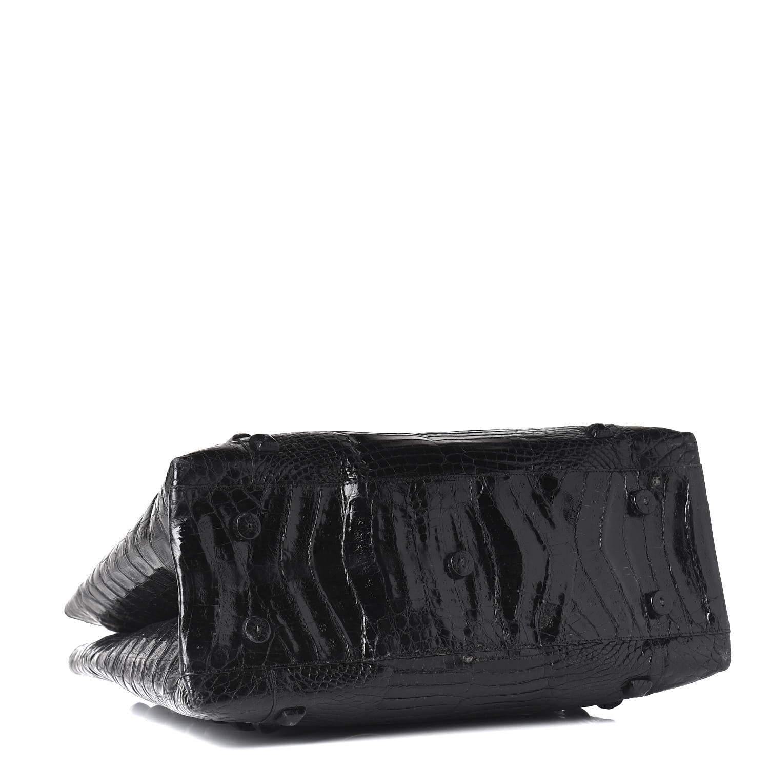 Nancy Gonzalez Crocodile Tote Black 3 of 8