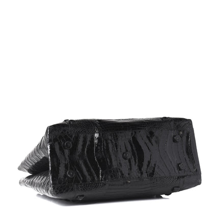 Nancy Gonzalez Crocodile Tote Black 3 of 8