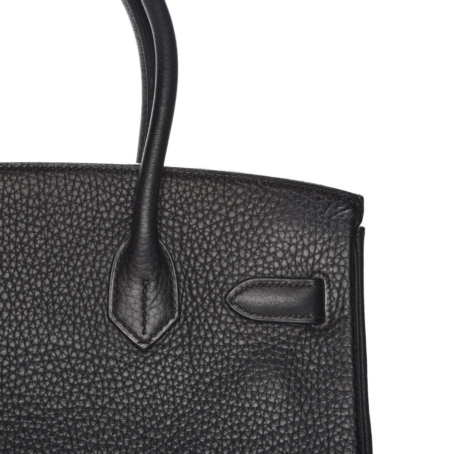 Hermes Taurillon Clemence Birkin 30 Black 27 of 29